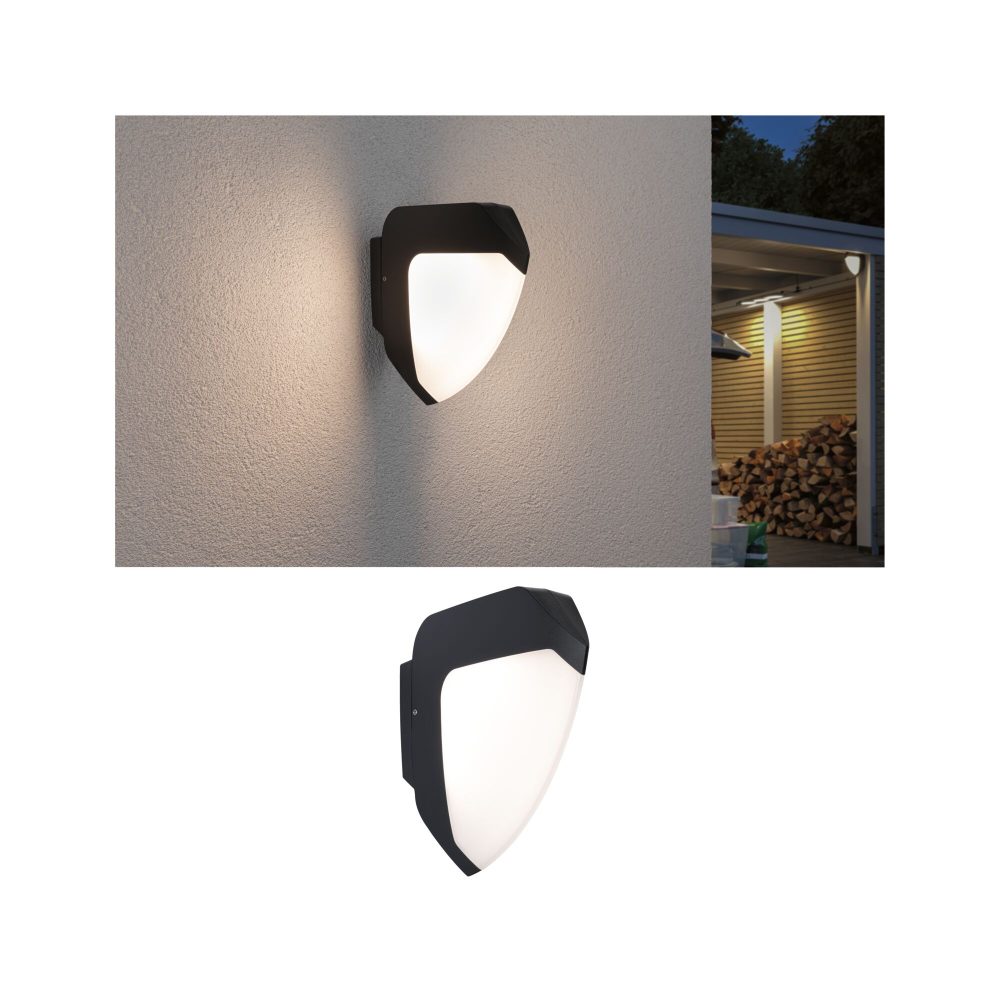 Paulmann 94517 LED-Außenwandleuchte LED 4 W Anthrazit