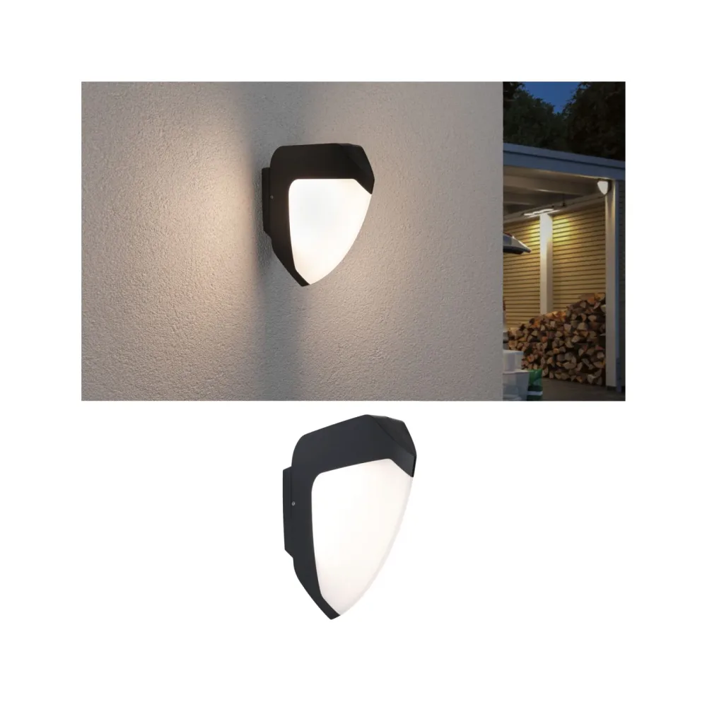 Paulmann 94517 LED-Außenwandleuchte LED 4 W Anthrazit