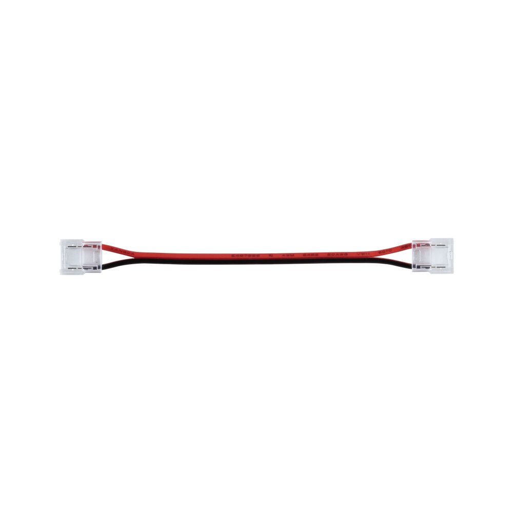 Paulmann 78460 Connector Single Color Slim Flex 10mm Verbindungskabel Kabellänge: 0.12 m 24 V (L x B x H) 0.126 x 11.5 x
