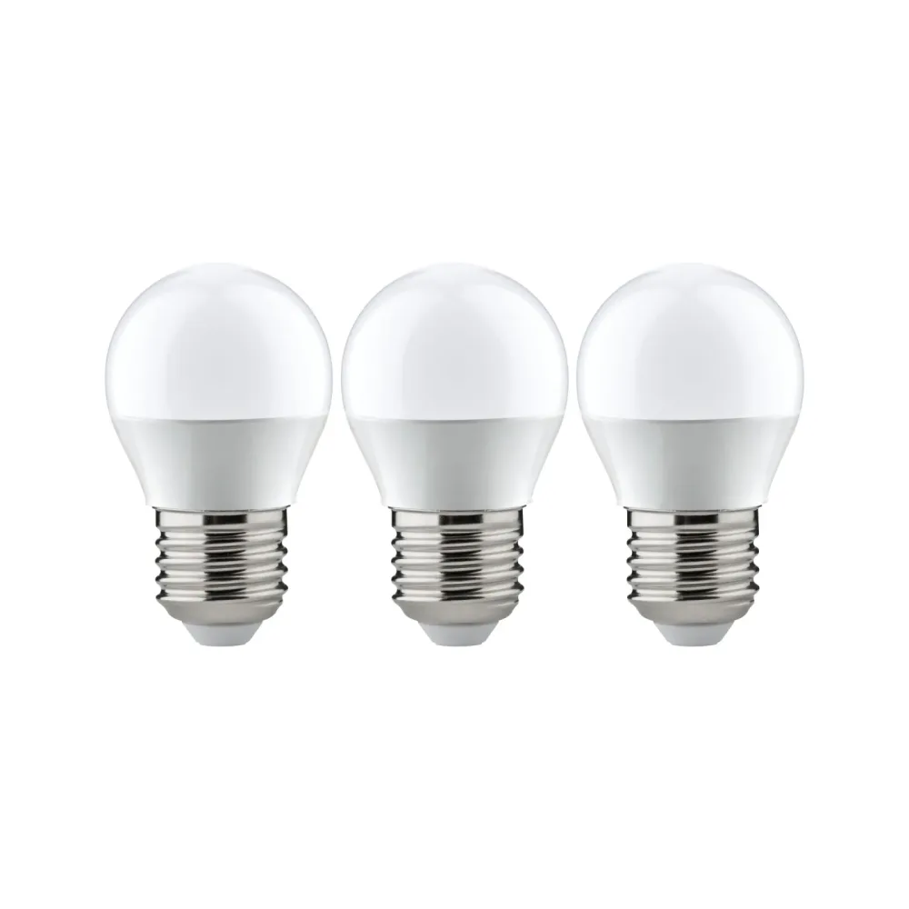 Paulmann 28579 LED EEK F (A - G) E27 5.5 W Warmweiß (Ø x H) 45 mm x 82 mm 3 St.