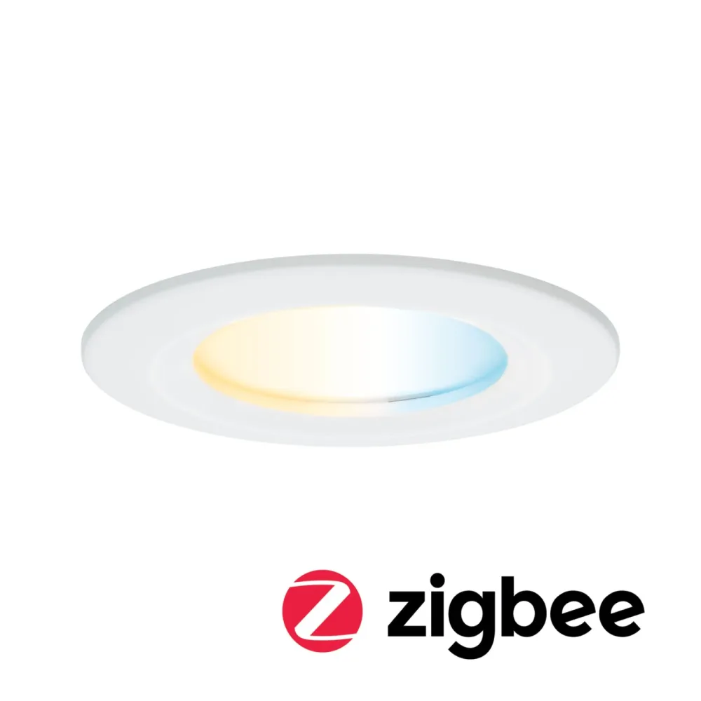Paulmann 92447 LED-Deckenleuchte, LED-Einbauleuchte LED LED 6 W Weiß (matt)