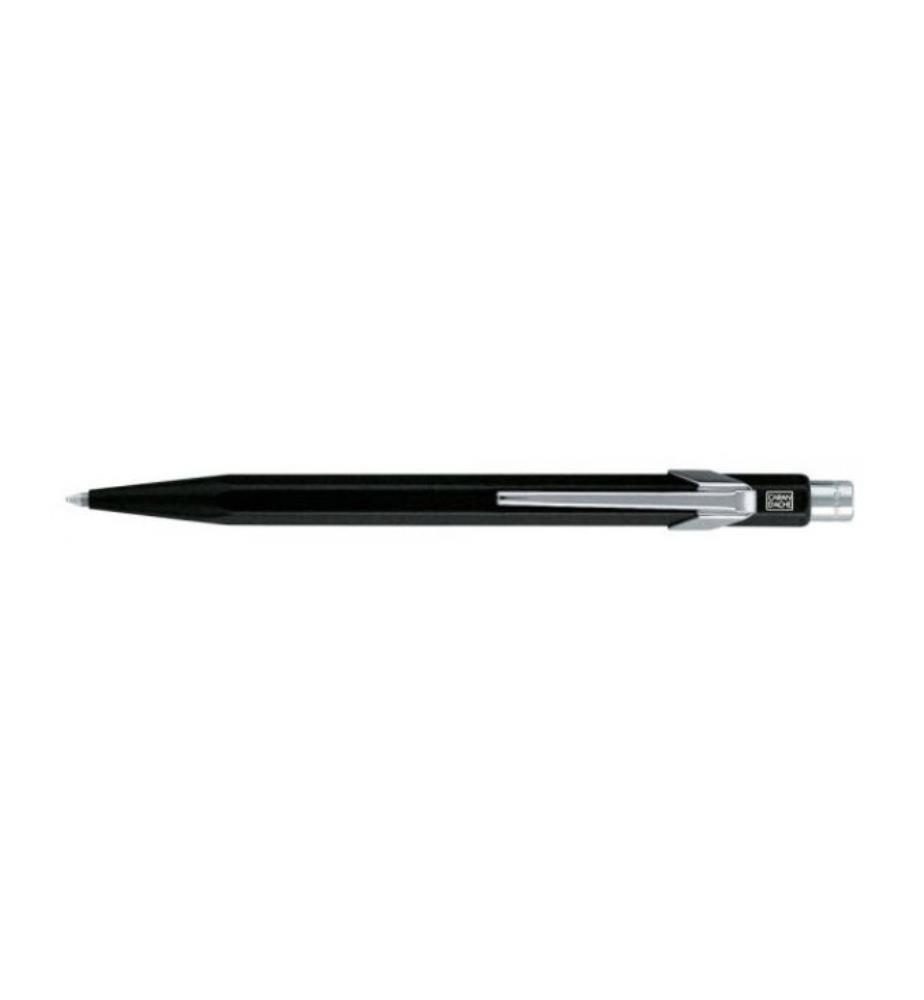 CARAN d'A Kugelschreiber 849 Metall 849.028 schwarz,refill,Schrift schwarz