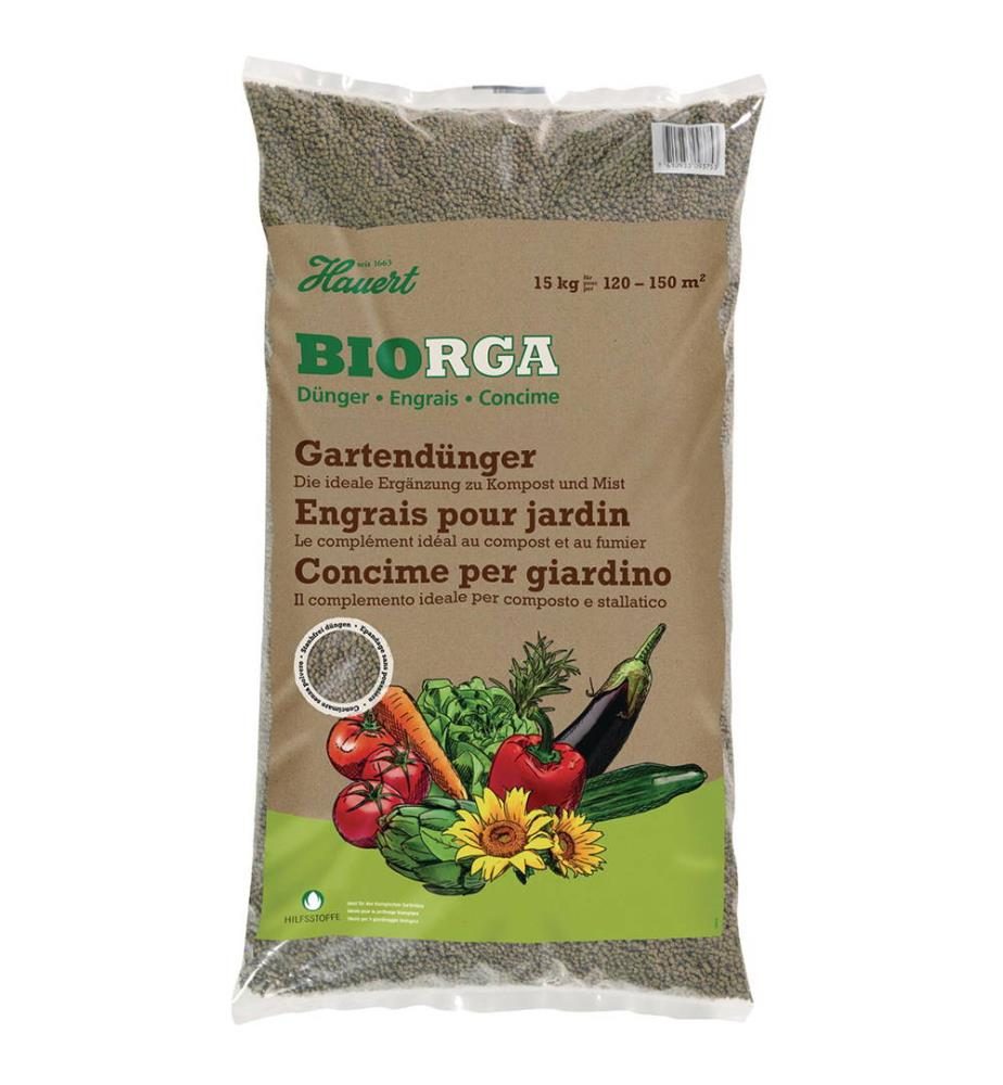 Hauert Biorga Gartendünger 15kg