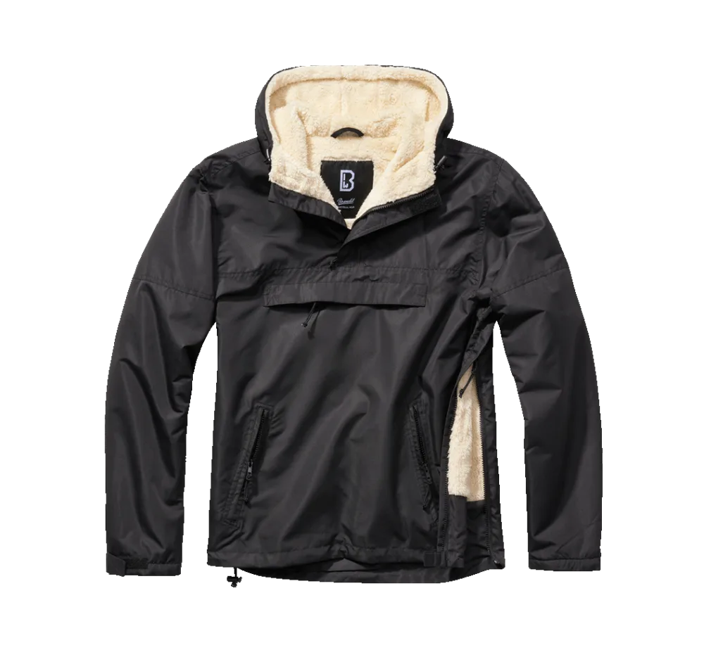 Brandit - Sherpa Windbreaker black