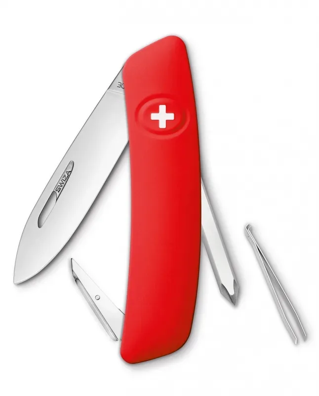 SWIZA Taschenmesser D02 - leuchtrot