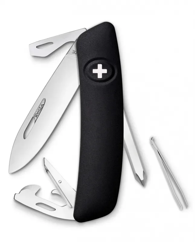 SWIZA Taschenmesser D04 - graphitschwarz