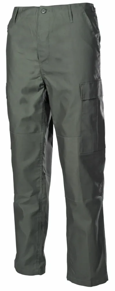 US Kampfhose, BDU, oliv, Knie- und Gesäßverstärkung