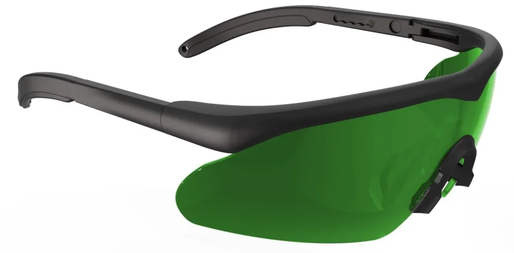 Swisseye Tactical - Brille Raptor Pro rubber black (Laser Lens Green) Grösse M