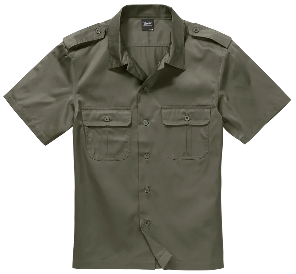 Brandit - US Shirt Short Sleeve olive