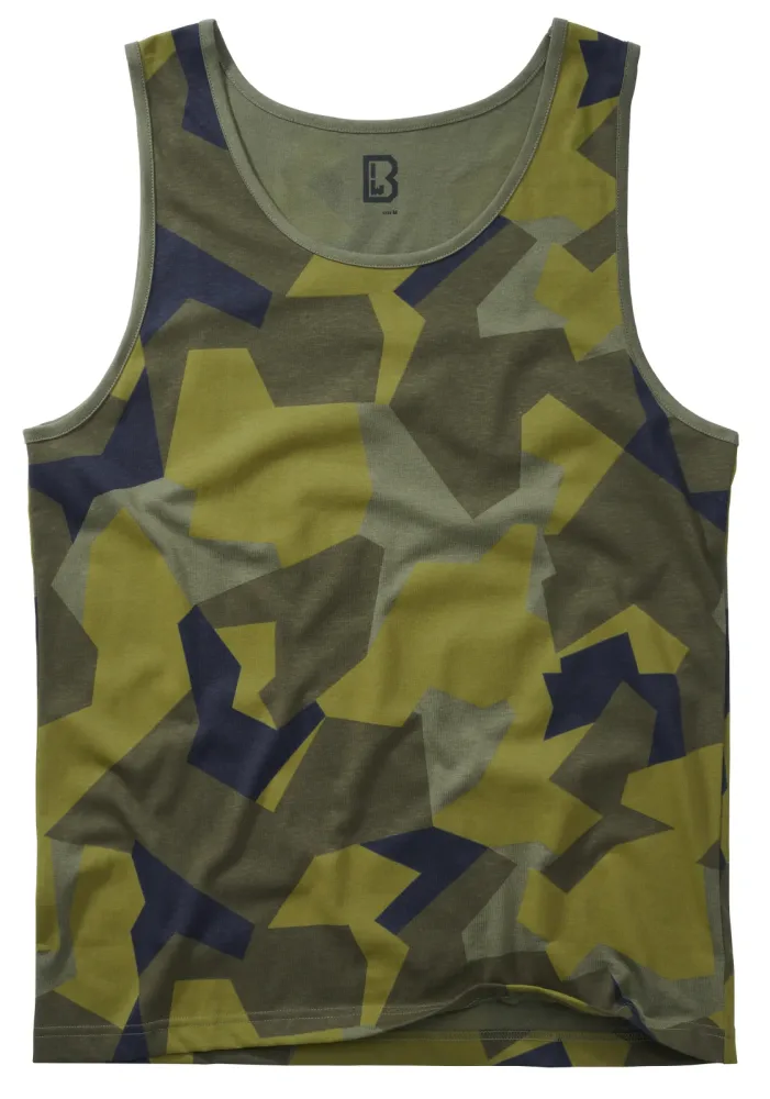Brandit - Tank Top swedish camo M90