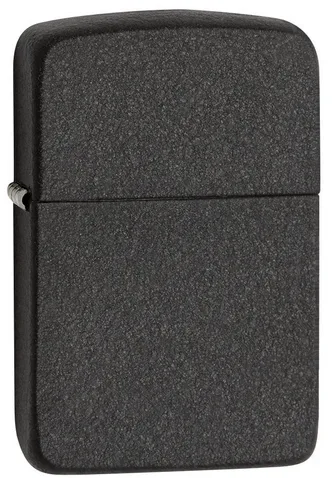 Zippo Feuerzeug - Replica Black Crackle (schwarz)