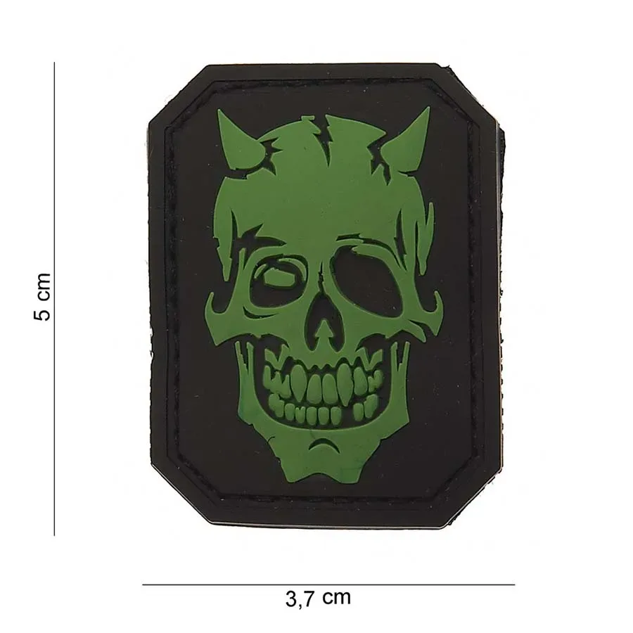 Klettabzeichen Devil Skull