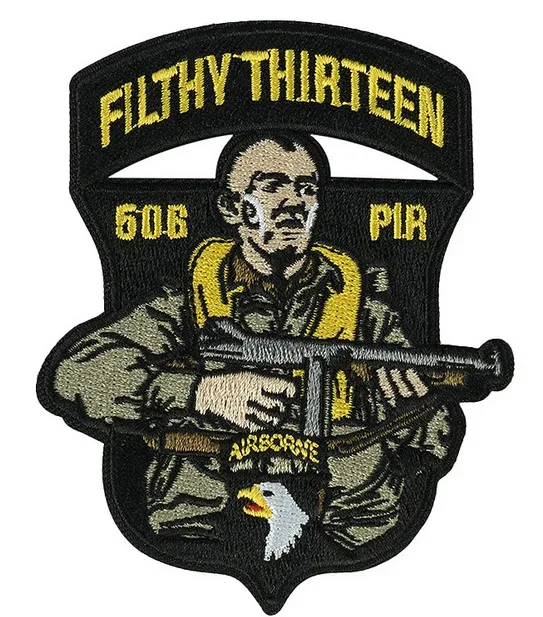 Klettabzeichen Stoff 506 PIR filthy thirteen - color