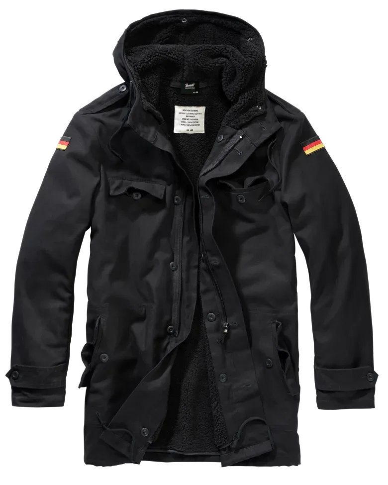 Brandit - BW Parka Flag black