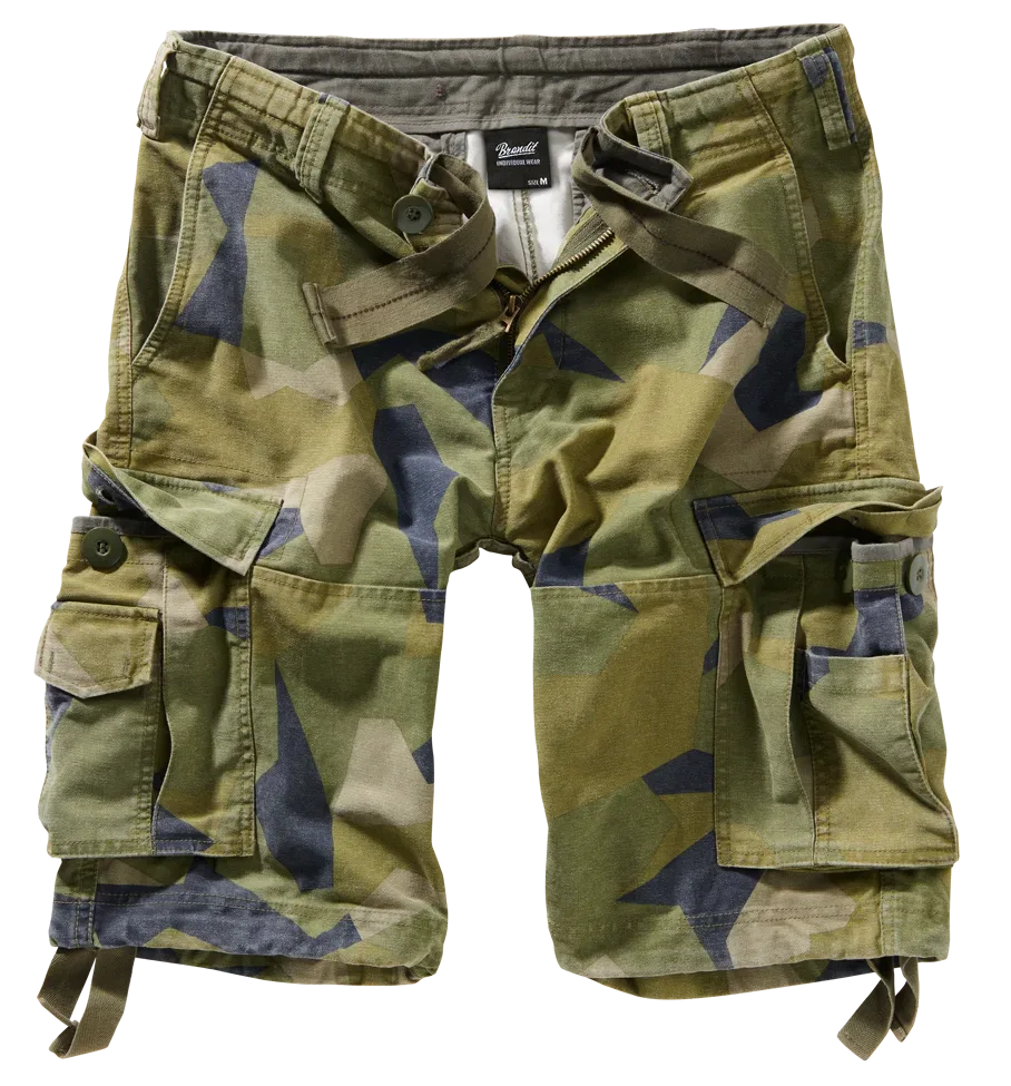 Brandit - Vintage Shorts swedish camo M90