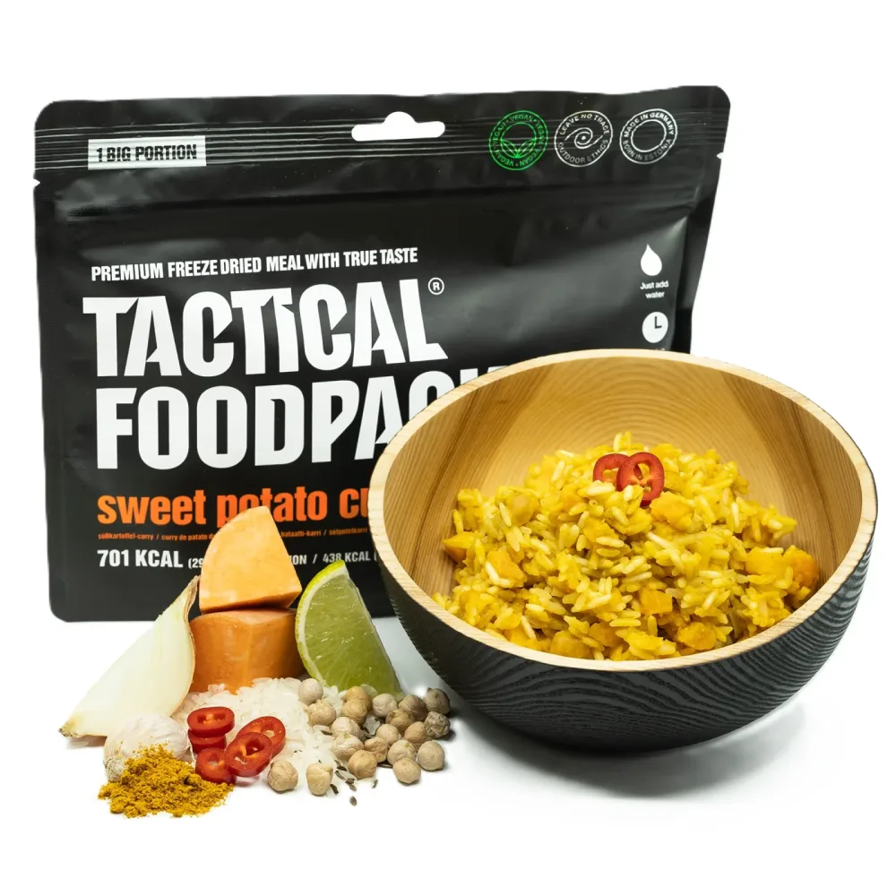 Tactical Foodpack - BIG Sweet Potato Curry (Süsskartoffel-Curry)