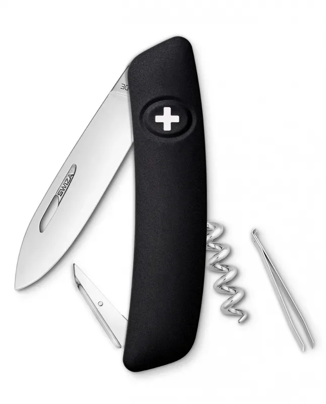 SWIZA Taschenmesser D01 - graphitschwarz