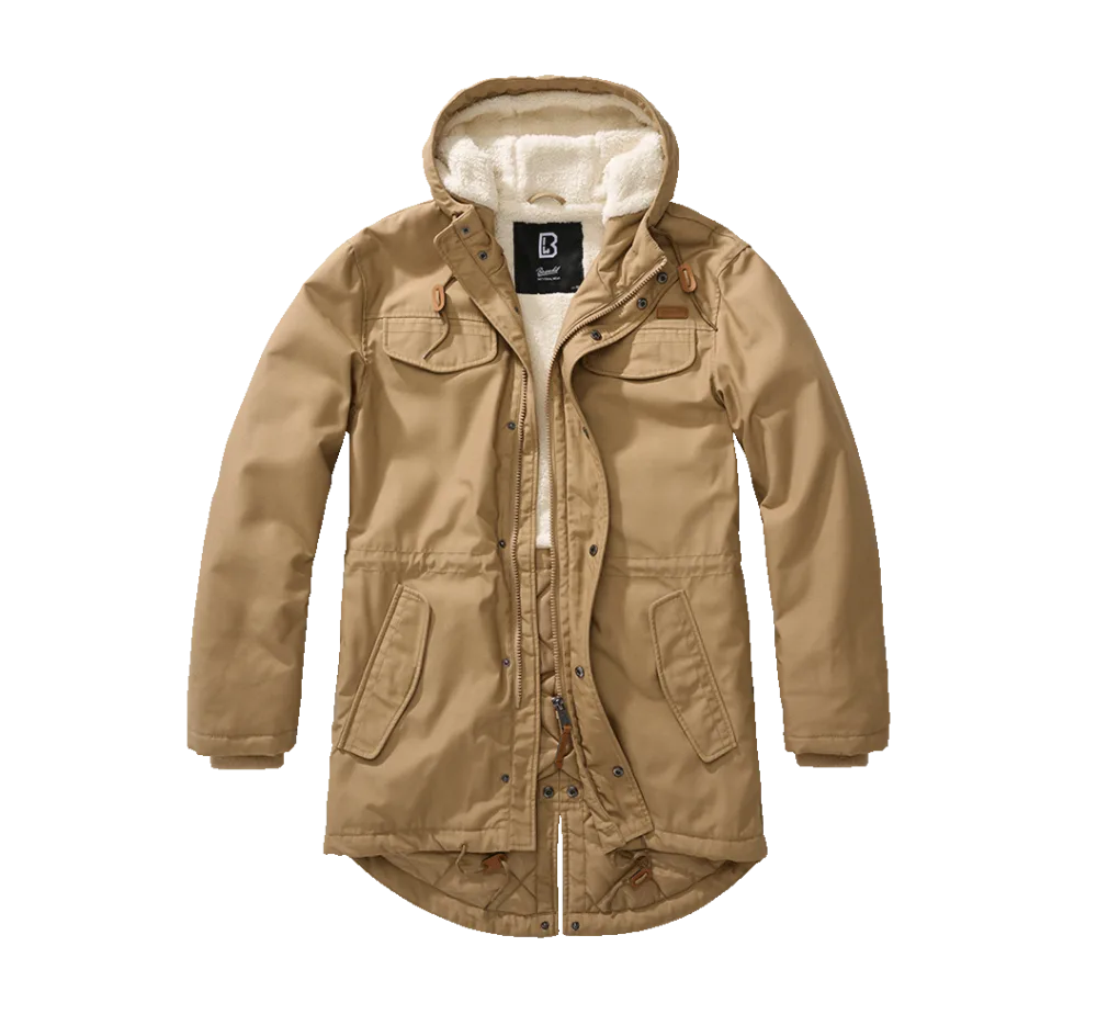 Brandit - Marsh Lake Teddyparka camel