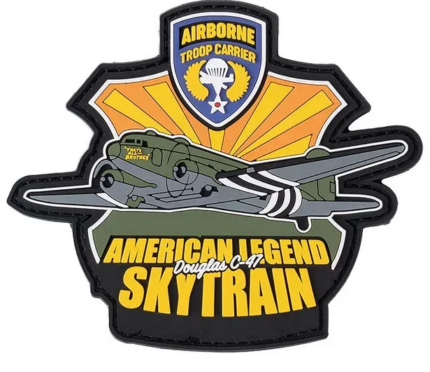 Klettabzeichen C-47 American Legend - color