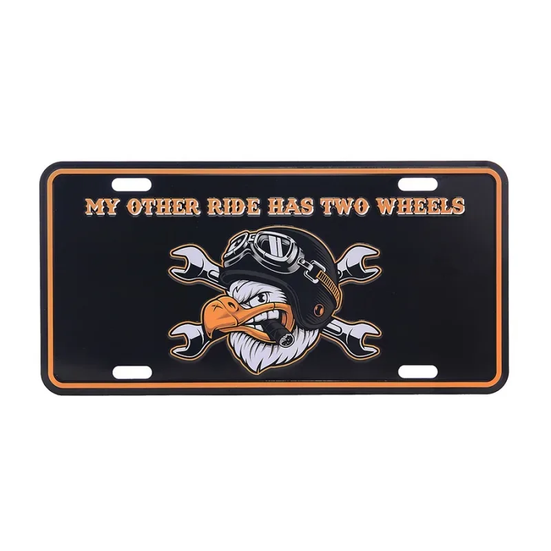 Nummernschild - My Other Ride Has Two Wheels