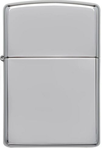 Personalisierbares Zippo Feuerzeug Regular Chrome