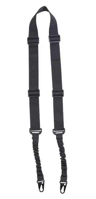 Tactical Tragegurt Bungee 2-Punkt (schwarz)