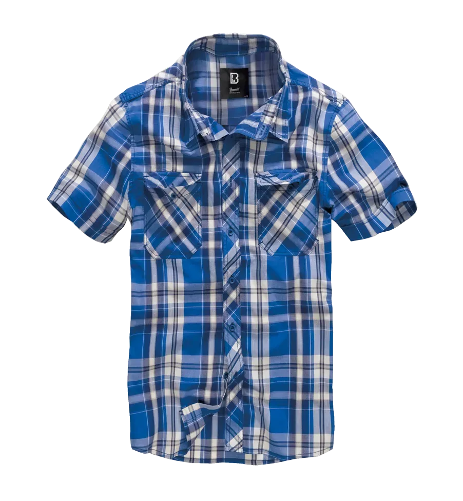 Brandit - Roadstar Shirt Short Sleeve blue