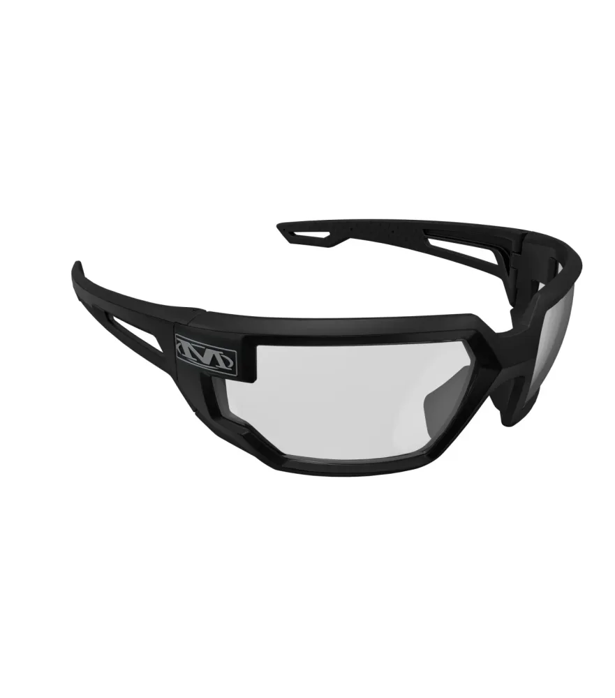 Mechanix Wear - Brille Type-X, Black Frame, Clear Lens