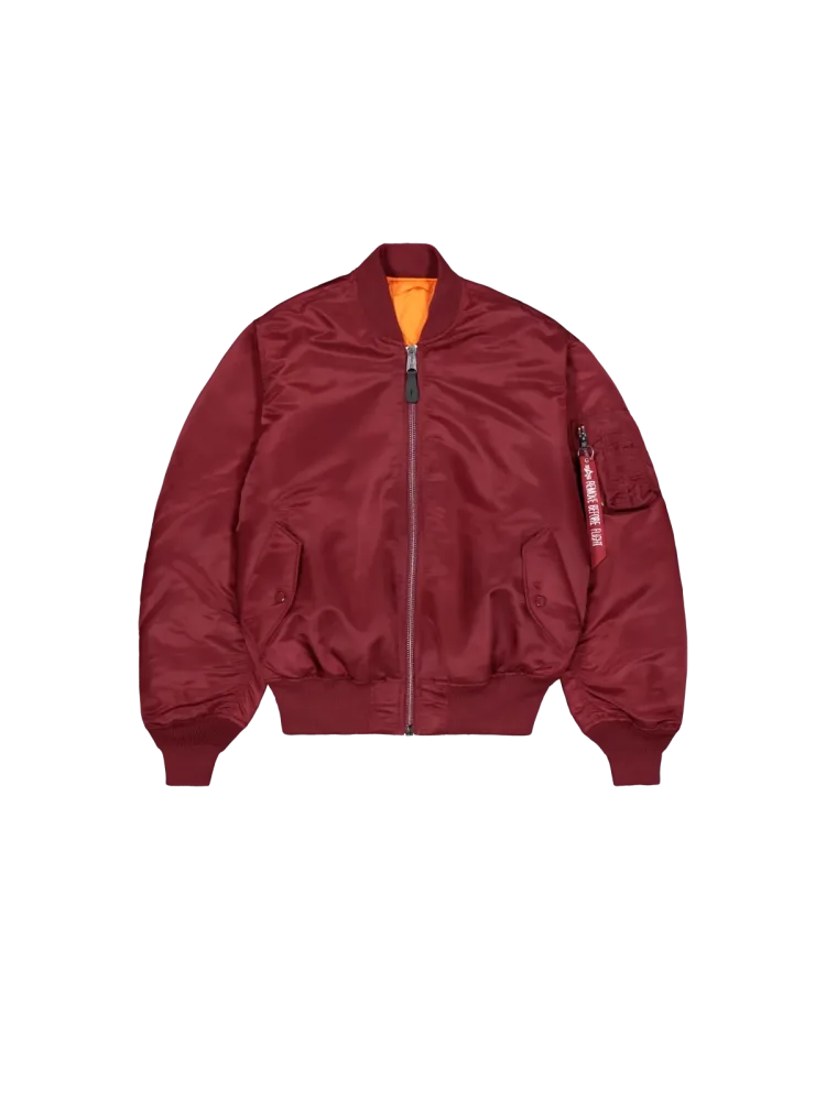Alpha Industries - Bomberjacke MA-1 burgund