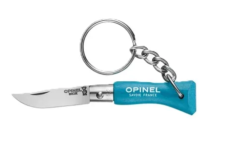Opinel - Schlüsselanhänger No. 02 Inox (blau)
