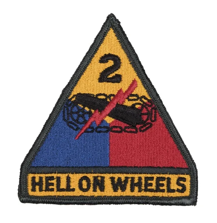 US Stickabzeichen - 2nd ARM. DIV. 