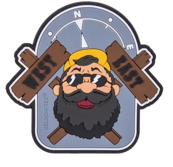 Helikon-Tex - PVC Patch Beardman Outback (grau)
