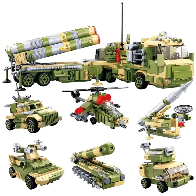 Sluban - Launching Vehicle 6in1