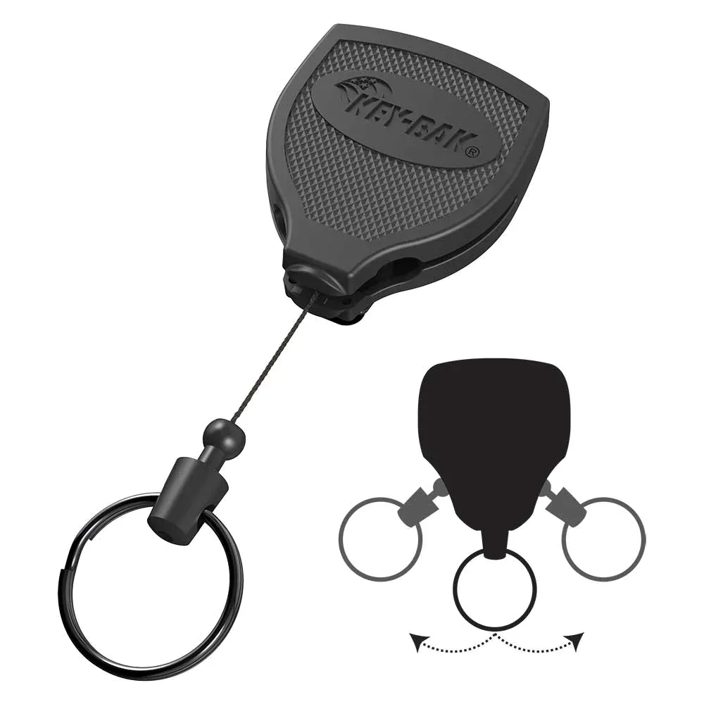 KEY-BAK® - KB Super 48 Plus Schlüsselanhänger mit Gürtelclip