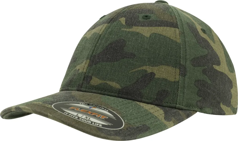 Flexfit Garment Washed Camo