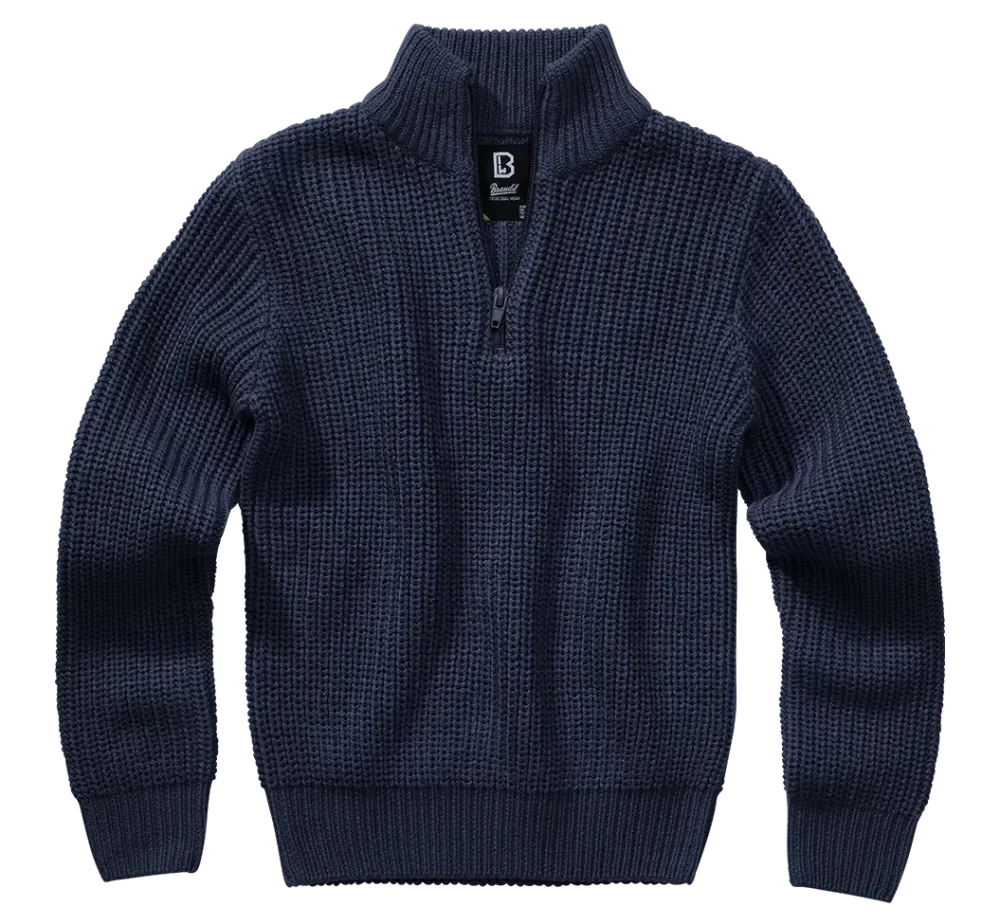 Kids Marine Pullover Troyer