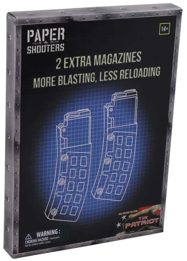 PAPER SHOOTERS, Bausatz, Magazin 