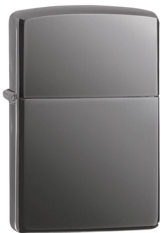 Edles Zippo-Feuerzeug Black Ice - mit gratis Gravur - Zippo Feuerzeuge