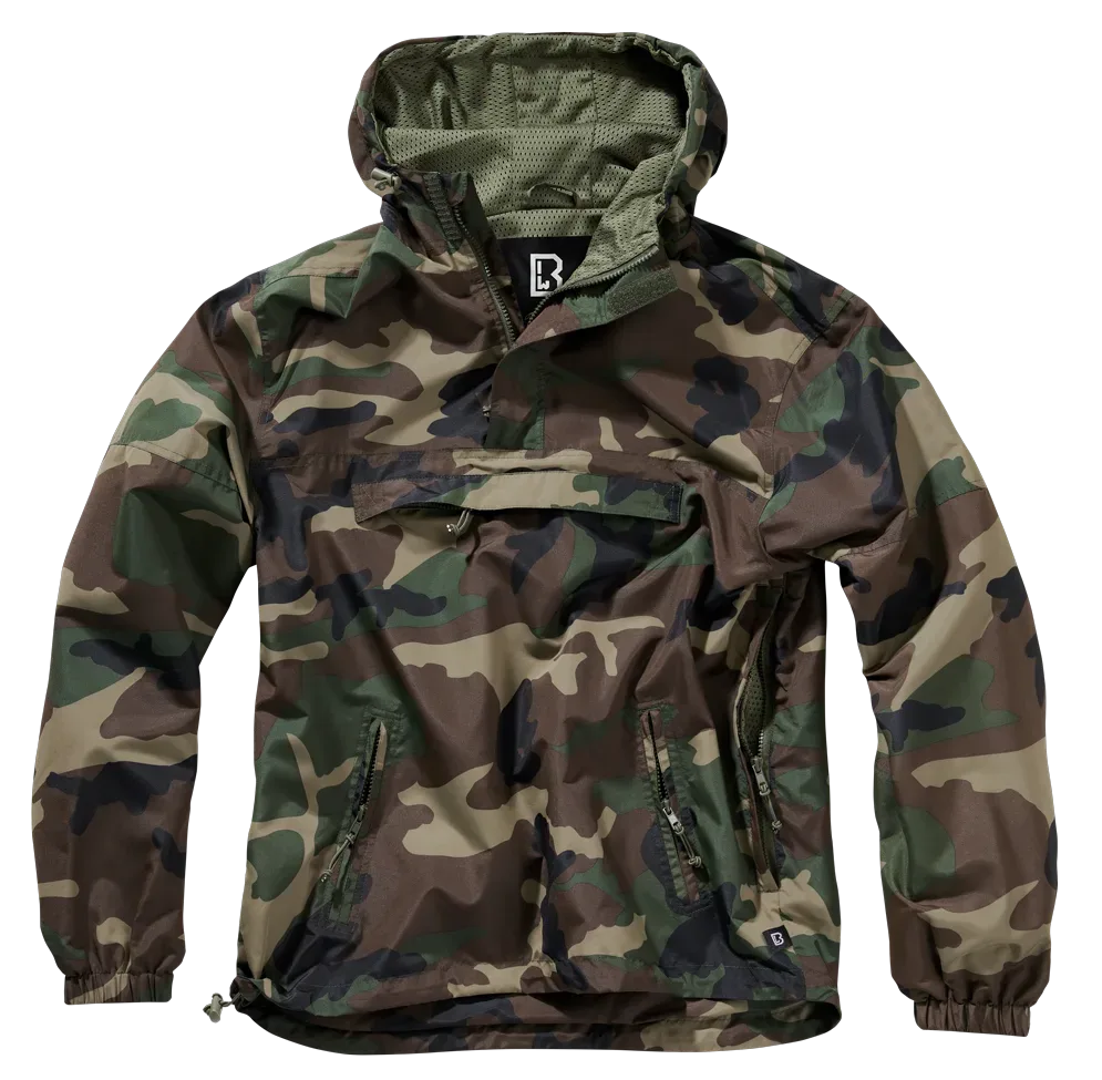 Brandit - Summer Windbreaker woodland