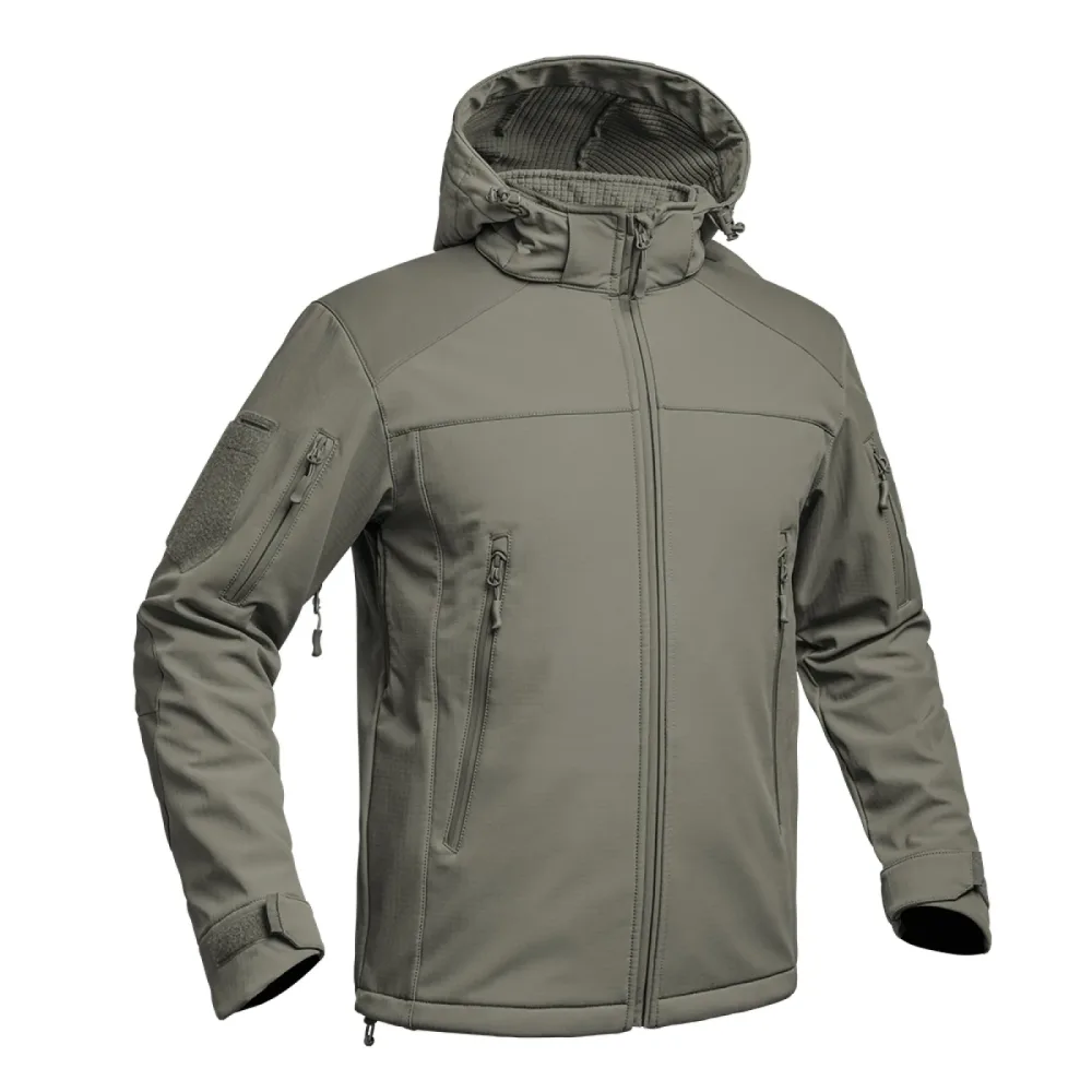 A10 Equipment - V2 Fighter Softshelljacke (oliv)