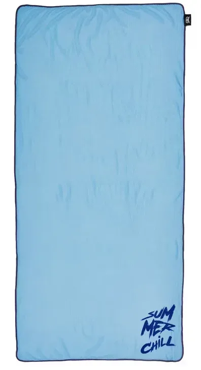 N-rit - Summer Chill Towel blue glow 48 x 100 cm (Kühleffekt)