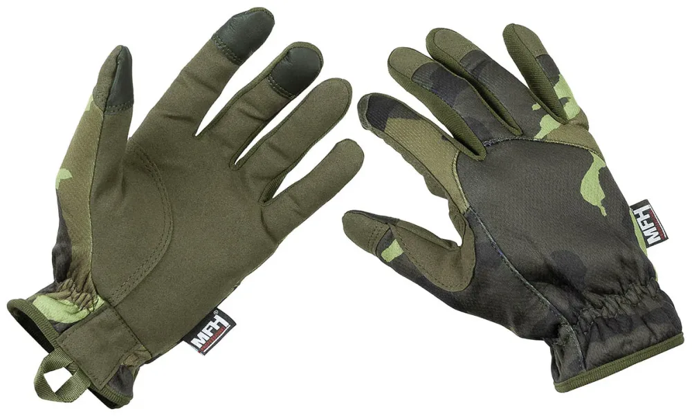 Fingerhandschuhe, M 95 CZ tarn, 