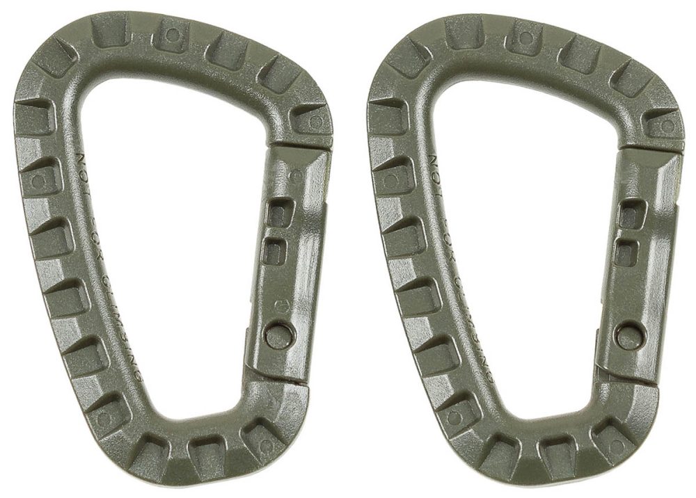 MFH - Military & Adventure 27531B Karabiner D7x85O 7 mm x 85 mm 2 St.