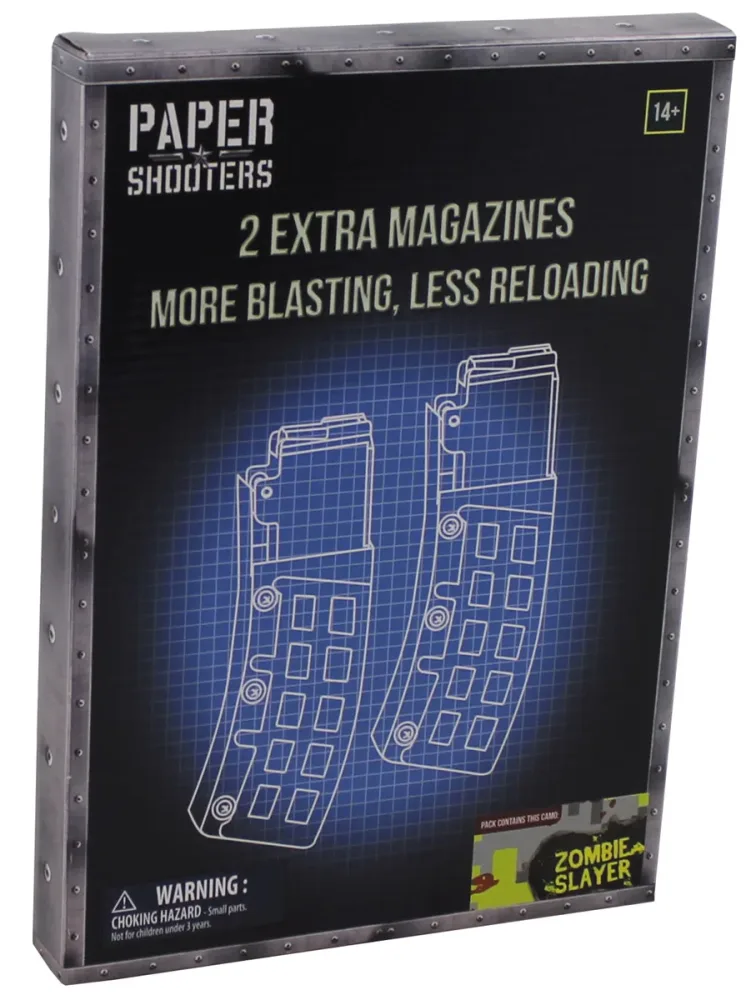 PAPER SHOOTERS, Bausatz, Magazin 