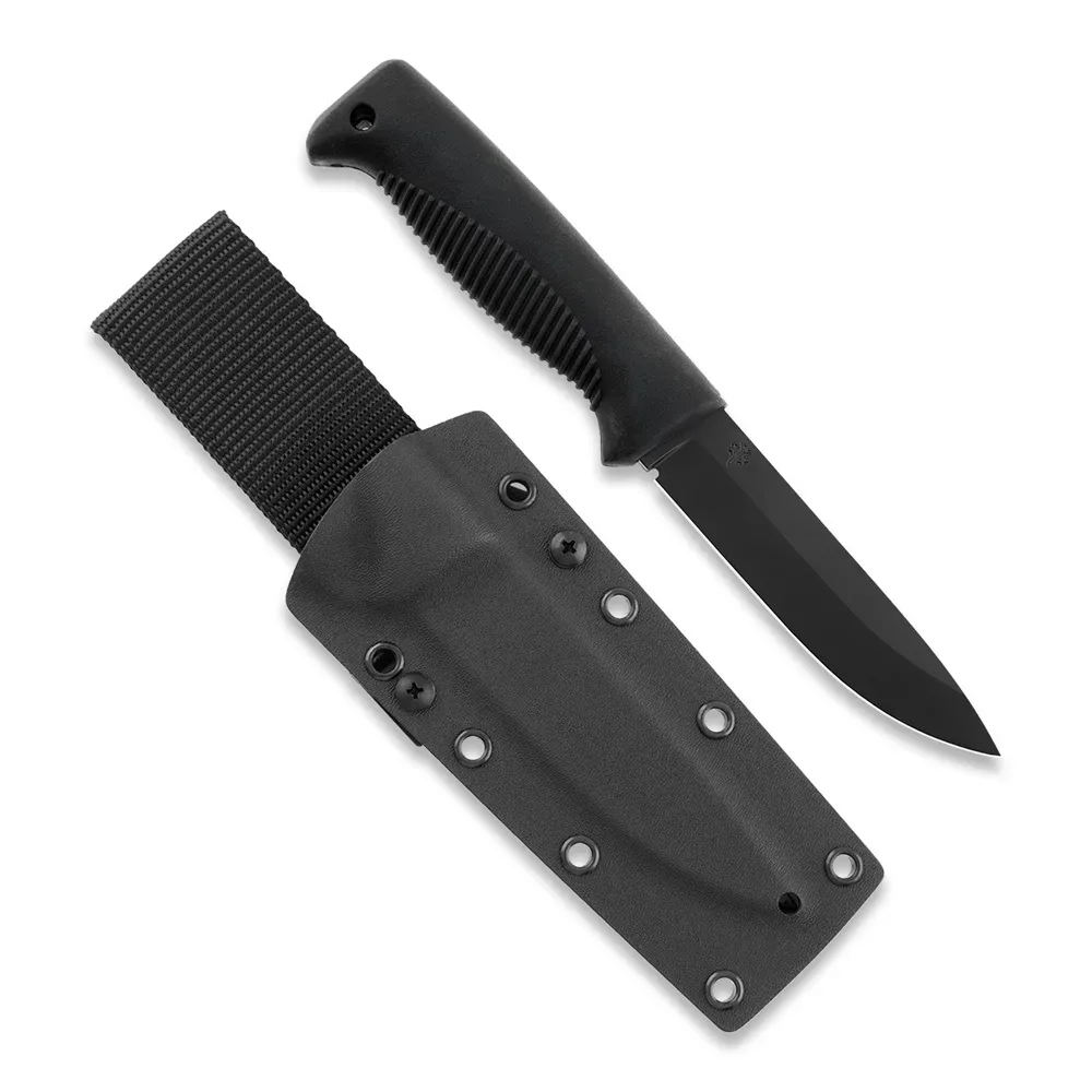 Peltonen Knives - M07 Ranger Puukko schwarz , PTFE Teflon, Kydexscheide (schwarz)