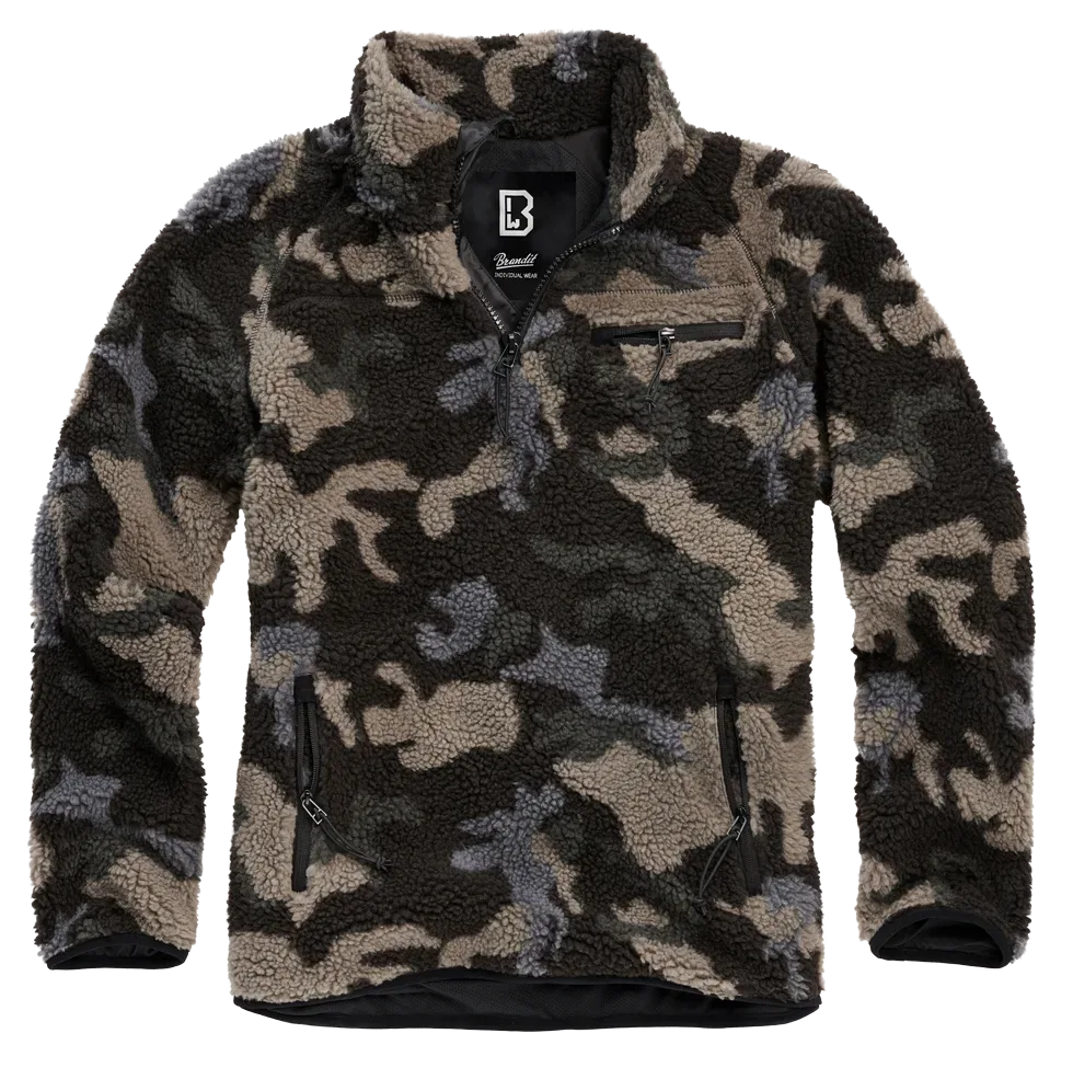 Brandit - Teddyfleece Troyer darkcamo