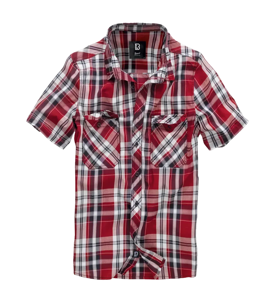 Brandit - Roadstar Shirt Short Sleeve red