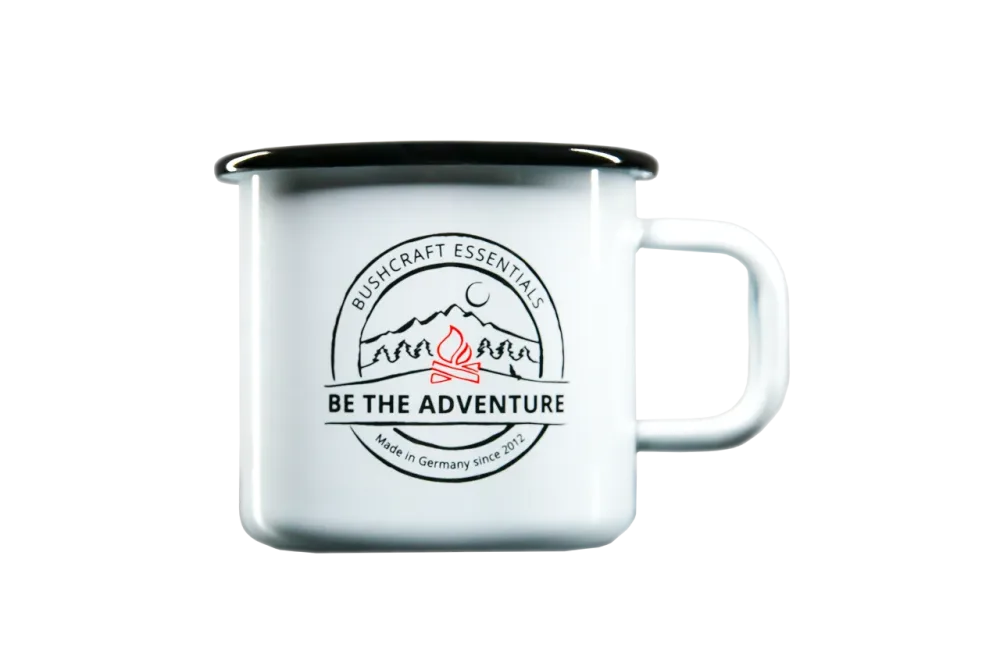 Bushcraft - Emaille-Tasse, Bushbox Mug Be the Adventure