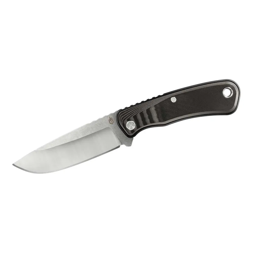 Gerber - Downwind Drop Point Jagdmesser, schwarz