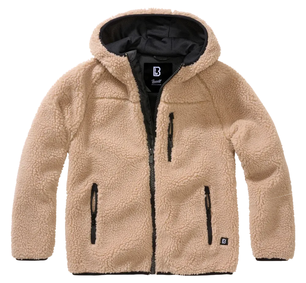 Kids Teddyfleece Jacket Hooded
